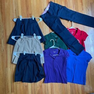 Girls Uniform Lot - Medium (8)